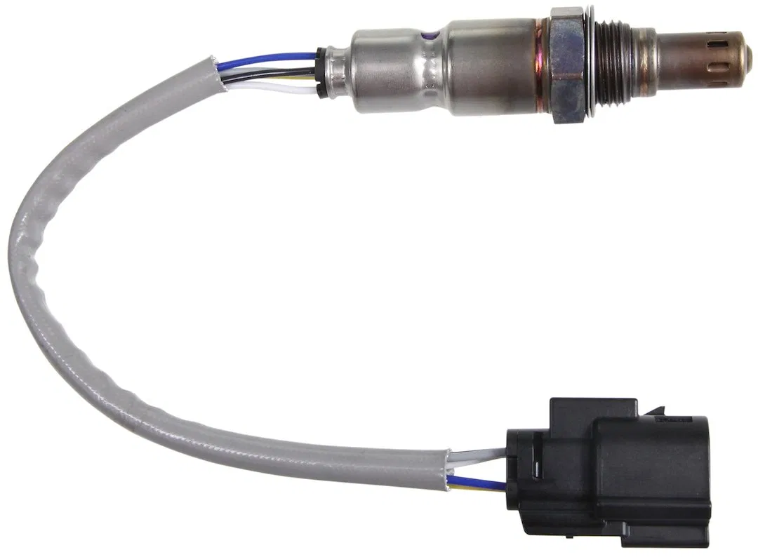 27014 – NGK Oxygen Sensor, OE Replacement Single Sensor 11-1/2 Inch Wiring Harness With 5 Wire Conne - view 2